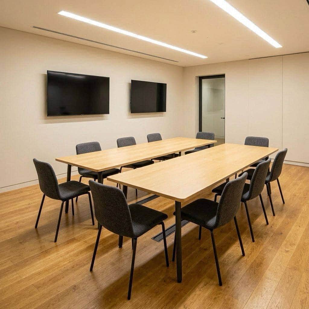 财务部门在写字楼办公管理视频会议空间配置时怎样减少员工午休时段带来的干扰